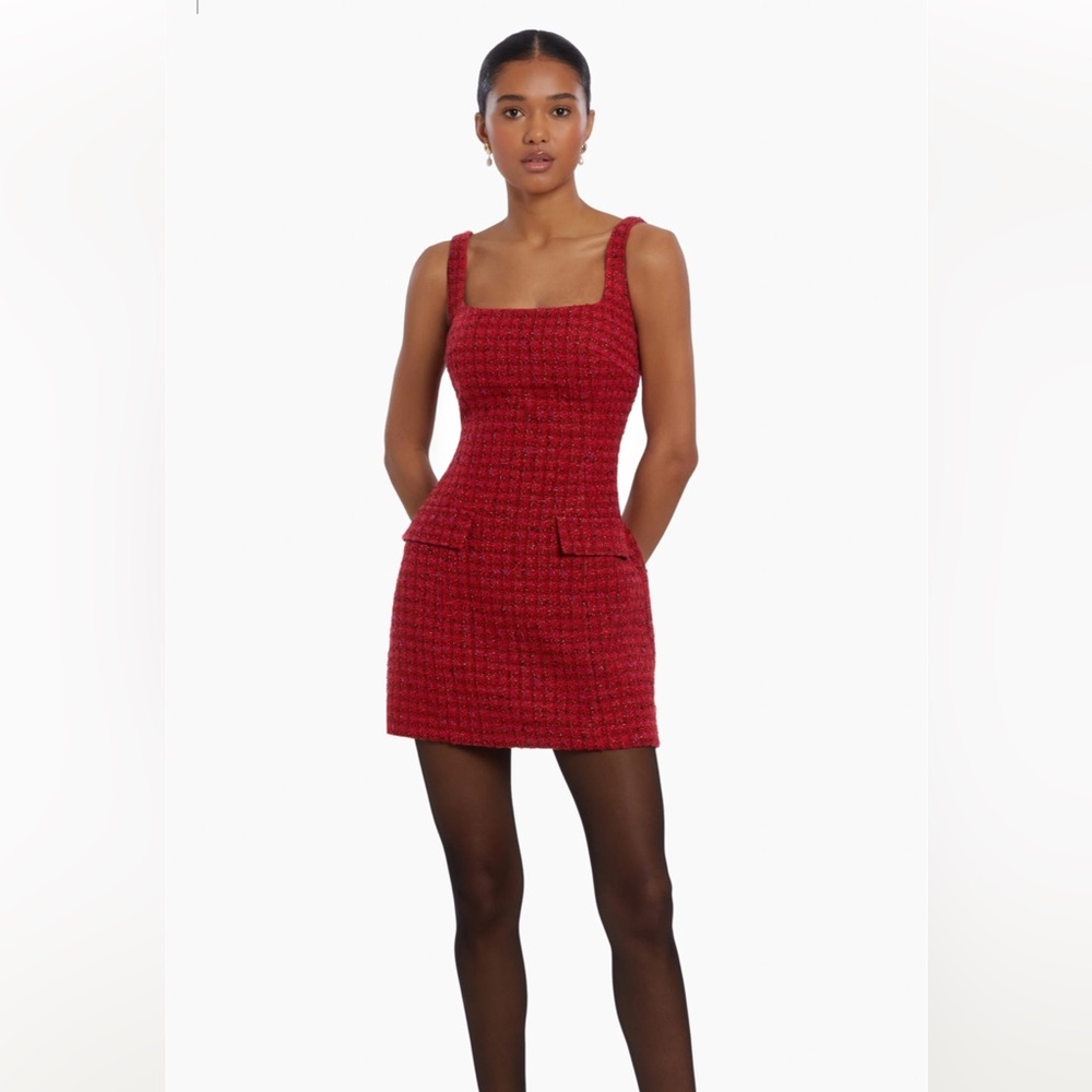 Amanda Uprichard Cecilie tweed dress xs